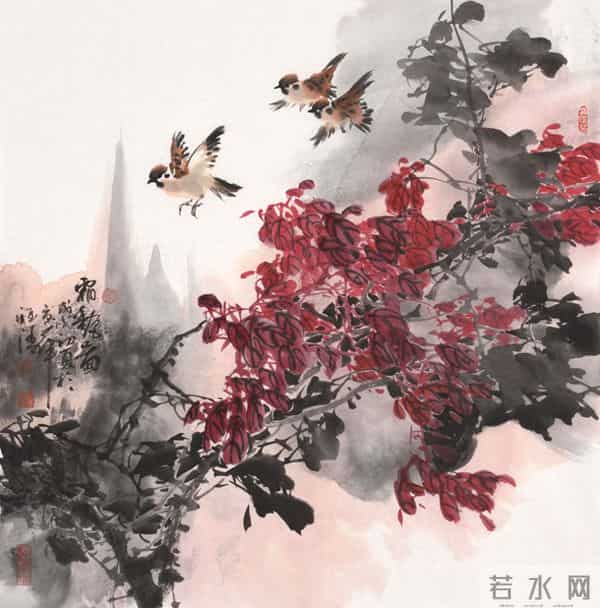 书画雅趣丨墨绘花开处，笔藏遇见欢