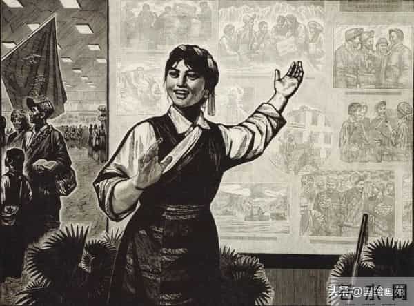 这位藏族版画艺术家，用刻刀讲述雪域故乡的诗与远方