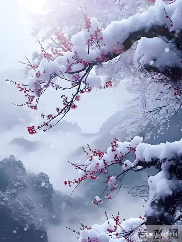 现代组诗.雪中冰霜梅傲骨，炉中焰火醉情禅