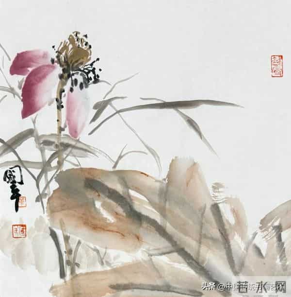 一平尺花鸟画小画构图（50幅学习版）