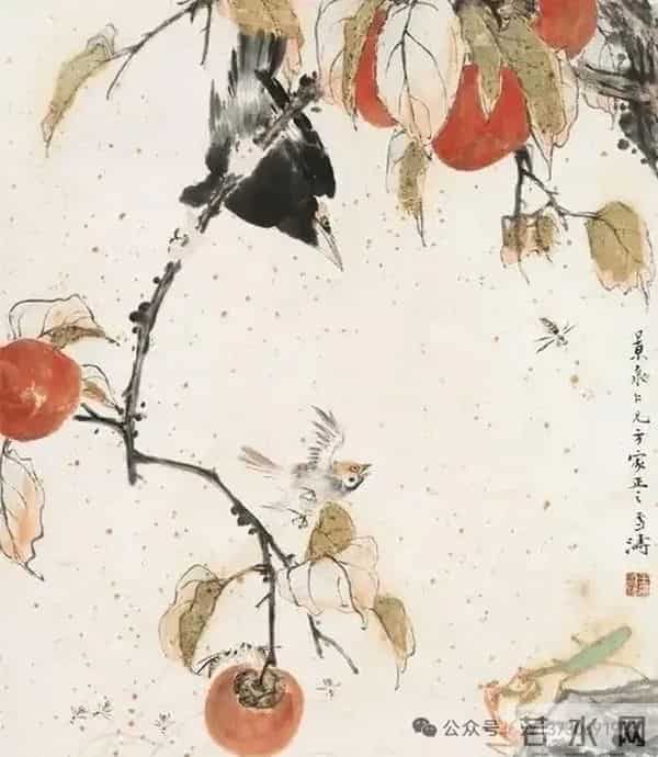 王雪涛《秋趣图》