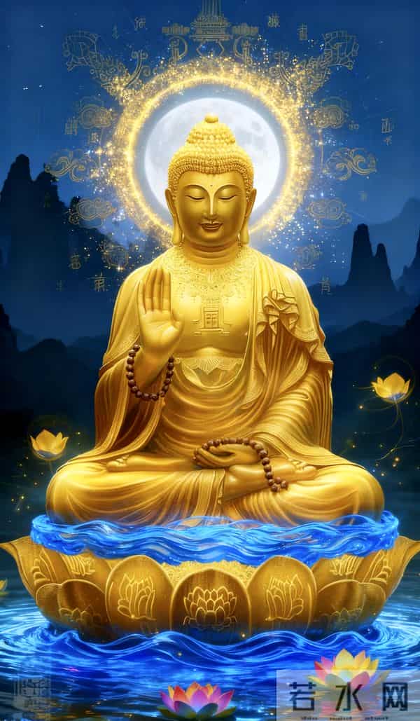 金身莲座佛光壁纸，满屏祥瑞9-16高清版