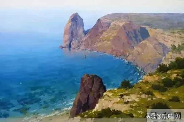 一个能将空气的轻盈与澄澈揉进色彩肌理凝于画布之上的大师