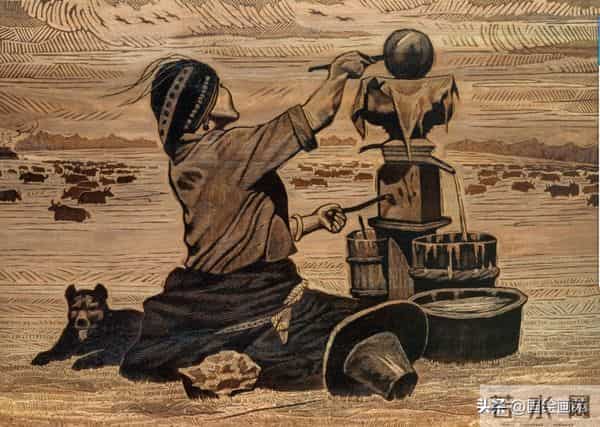 这位藏族版画艺术家，用刻刀讲述雪域故乡的诗与远方