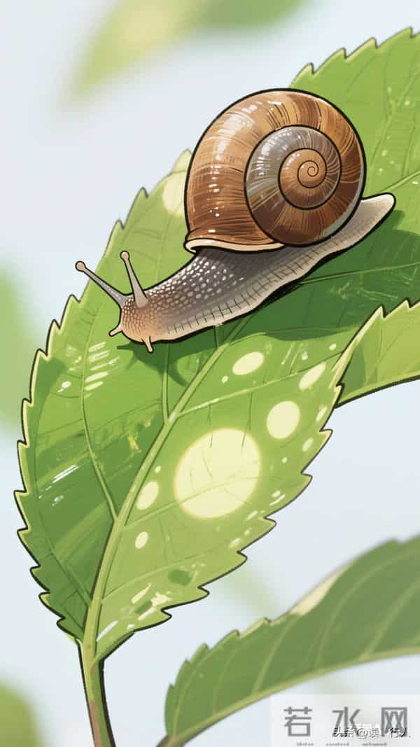 有的人，一生都像蜗牛一样走路，却不知为什么。