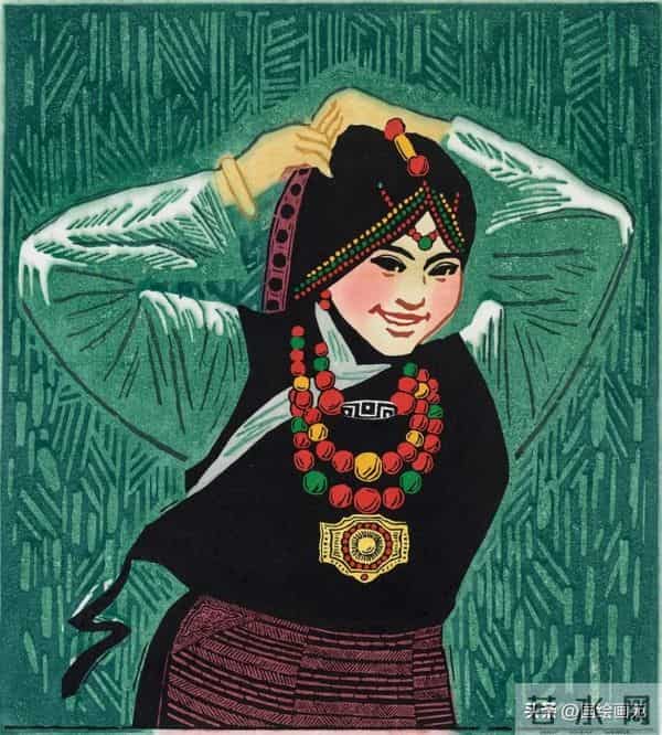 这位藏族版画艺术家，用刻刀讲述雪域故乡的诗与远方