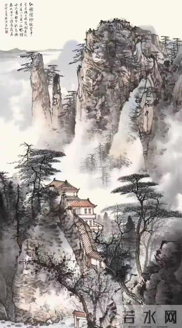 国画山水画的空间感：没有透视，却让人走进去走了十里路