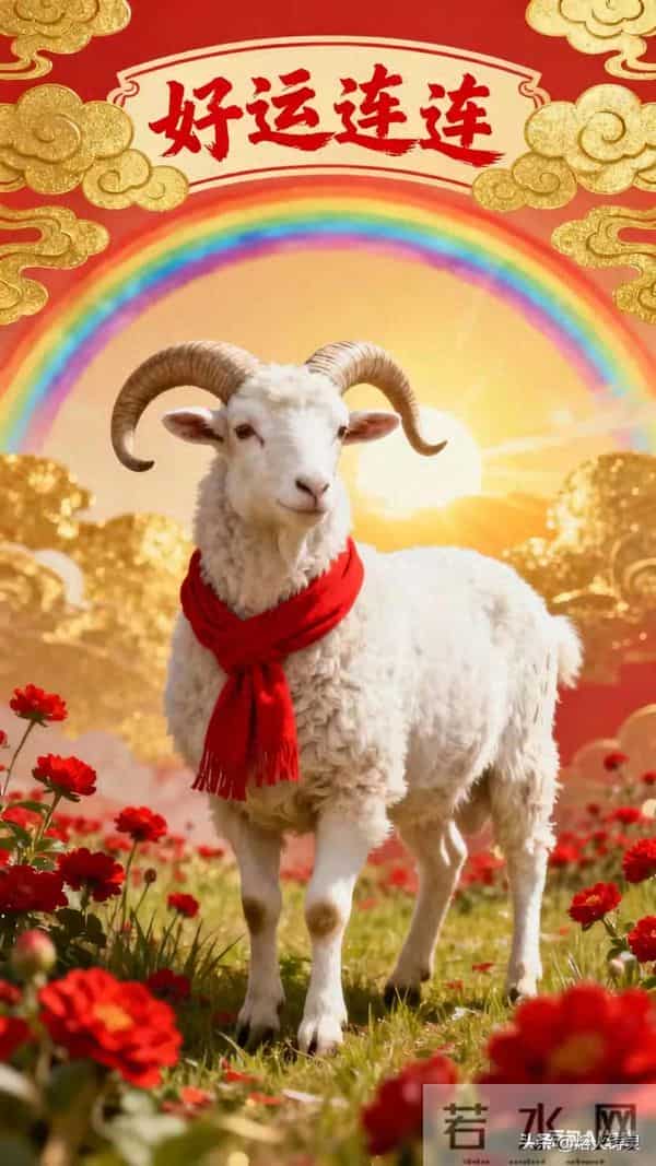 属相羊2026财运满堂：金袋纳福，喜气盈门，新岁好运挡不住！