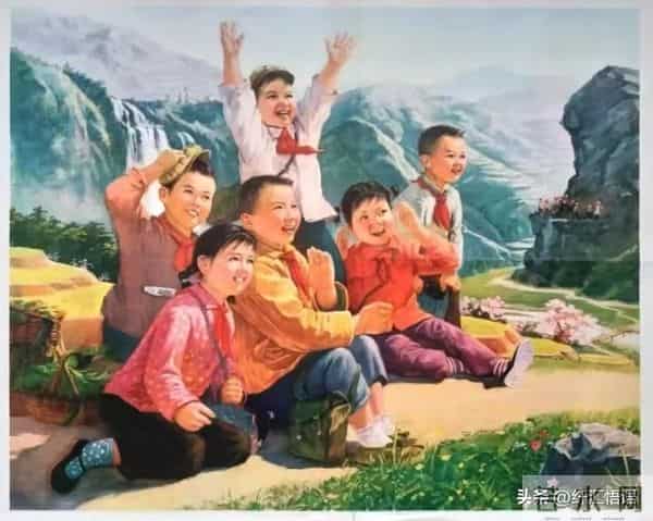 古老的年画，童年的时光