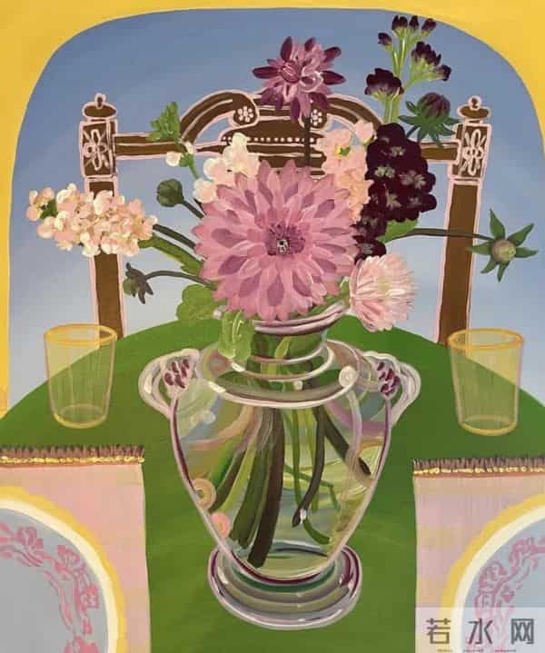 细节满满当当却丝毫不觉得繁琐，这色彩搭配到一起还挺漂亮！