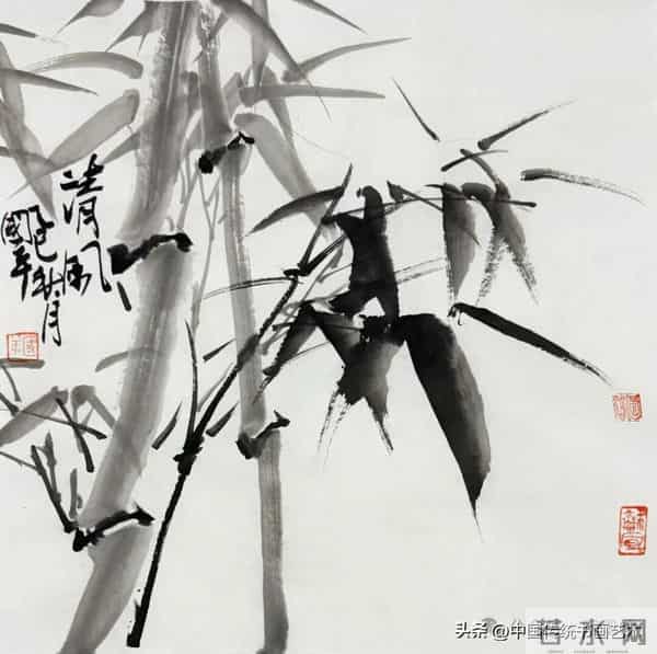 一平尺花鸟画小画构图（50幅学习版）