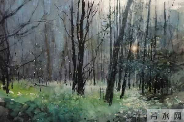 在严谨与诗意之间：建筑师米哈尔·亚希维奇的水彩世界