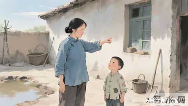 民间故事：农妇赠乞丐一碗菜团子，换来新房平安，暴雨后真相大白