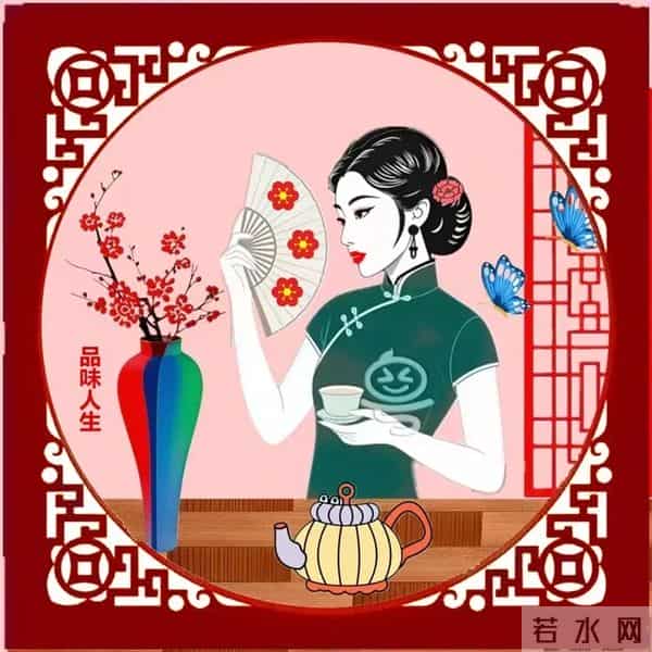 旗袍美女剪纸：一衣风骨，半世风情