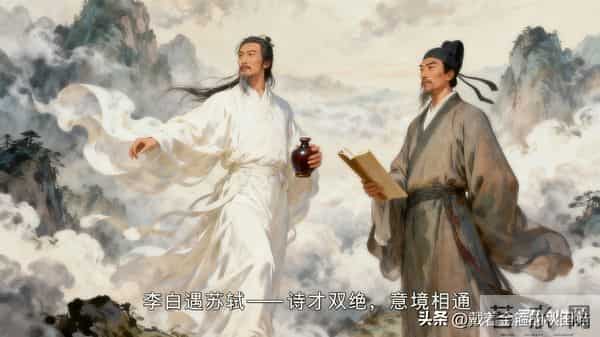 若时光可穿越，当苏轼遇到李白，会文人相轻，还是惺惺相惜？
