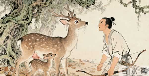 民间故事：猎户放生怀孕母鹿，妻子难产时，母鹿托梦送灵药