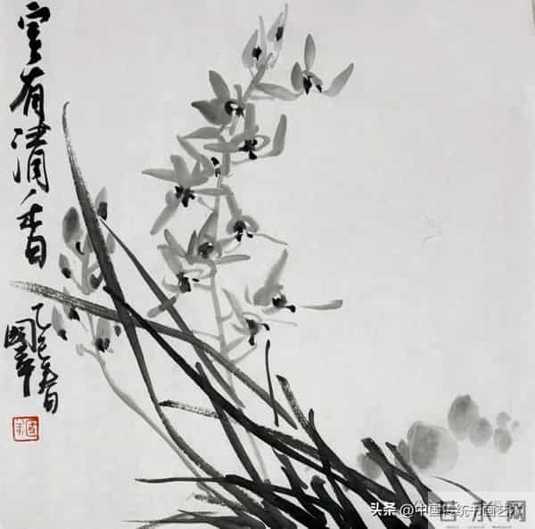 一平尺花鸟画小画构图（50幅学习版）