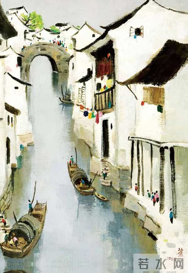 搜尽奇峰打草稿，吴冠中先生的画作都来自于他对自然万物洞察