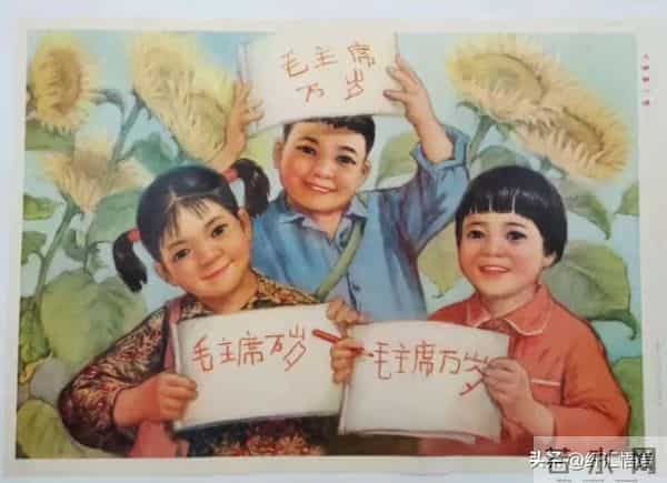 古老的年画，童年的时光