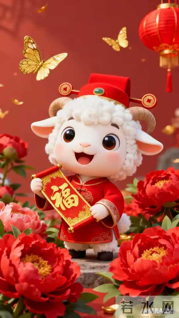 属相羊2026财运满堂：金袋纳福，喜气盈门，新岁好运挡不住！
