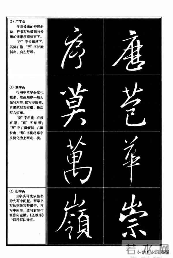 经典行书教程，王羲之《圣教序》行书教程，很系统，很全面，实用