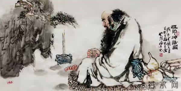 赵云雁人物国画作品欣赏