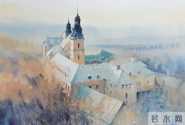 在严谨与诗意之间：建筑师米哈尔·亚希维奇的水彩世界