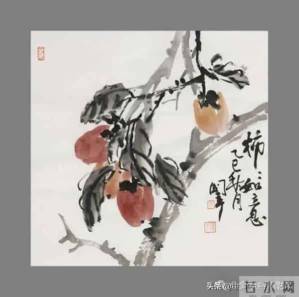 一平尺花鸟画小画构图（50幅学习版）