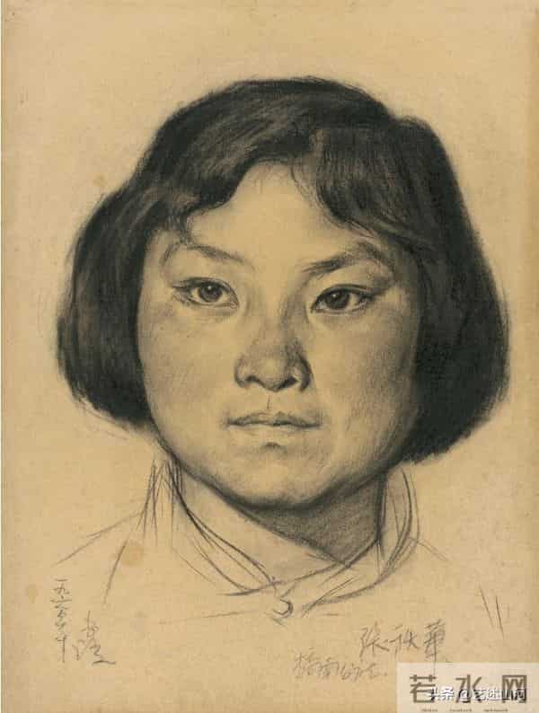 靳尚谊的素描就是扎实，没有花哨的技法，造型精准 神态饱满，18幅