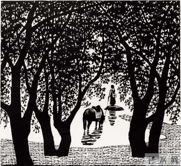 这位藏族版画艺术家，用刻刀讲述雪域故乡的诗与远方