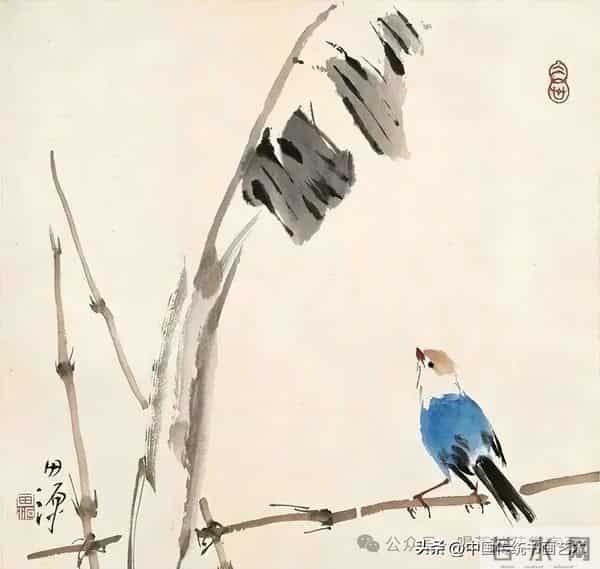 “笔简意遥，鸟鸣画外”这组小品让你尽享空灵之境，禅意之美！