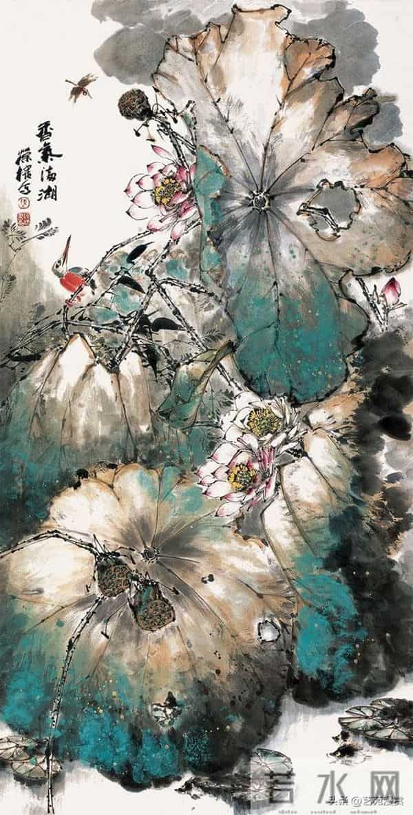 不愧是王雪涛的得意弟子，陈葆棣的花鸟差点儿撵上师父！