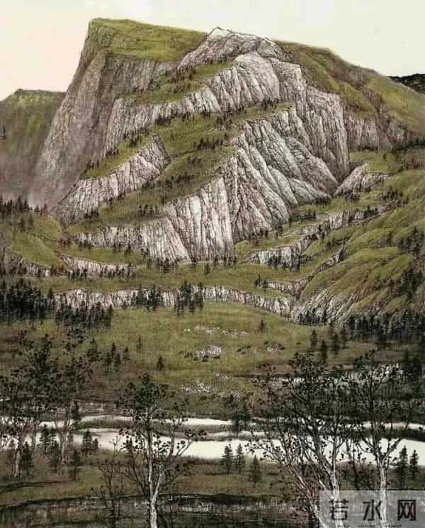 孙华英山水画作品欣赏