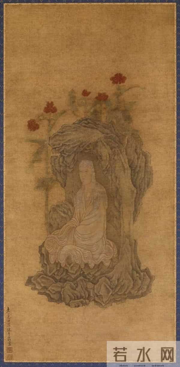 千江有水千江月，世界各大博物馆收藏的水月观音画像