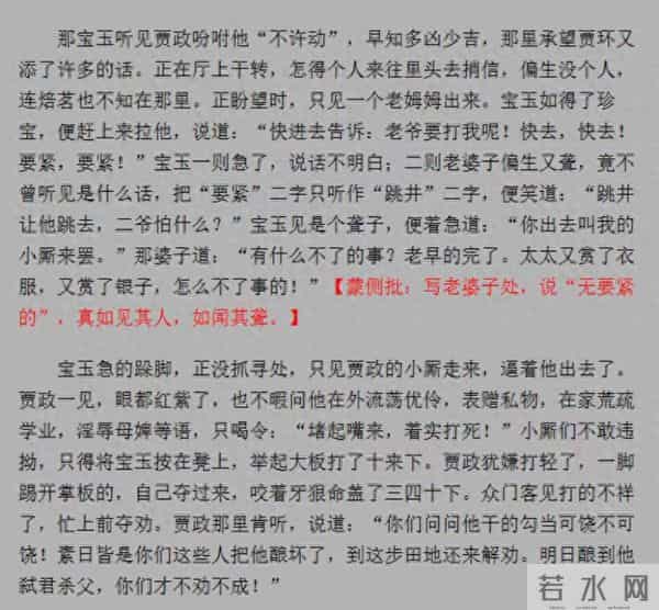 贾宝玉的“大承笞挞”与诔文中“拄杖”之关联