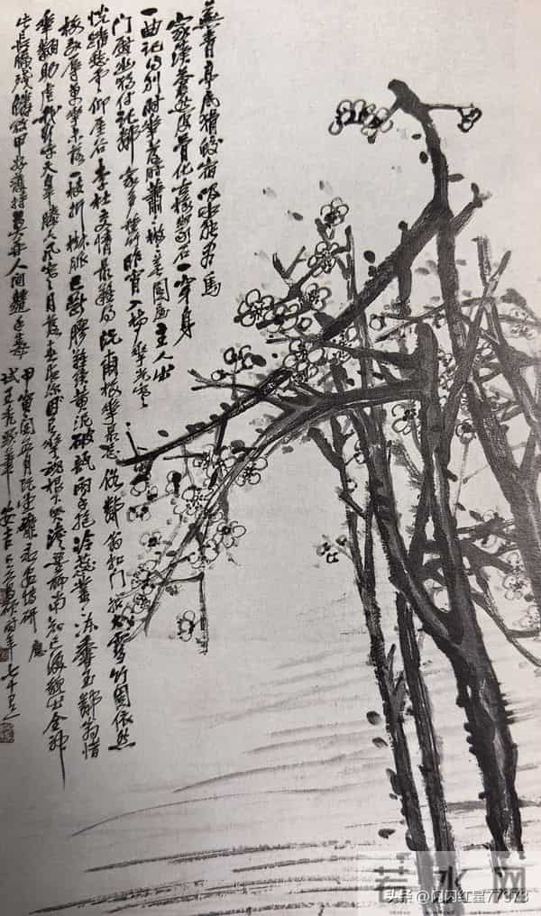 吴昌硕先生的梅花