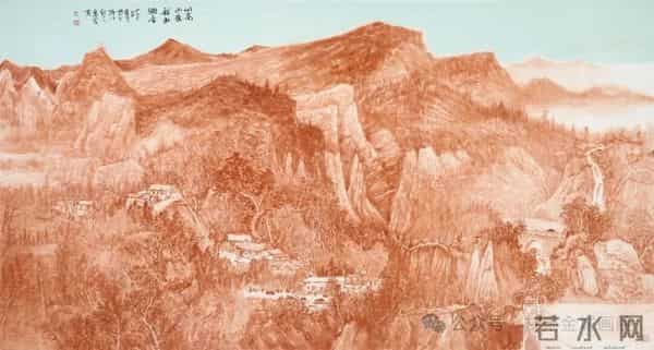 “金城诗画”中国山水画作品展三等奖作品在线欣赏