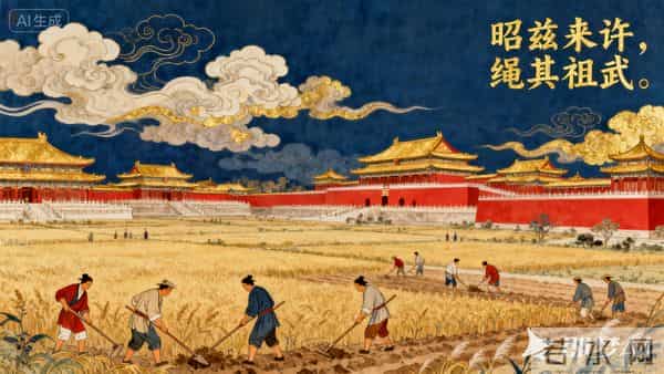 诵读《诗经》 D243 大雅·文王之什·下武 - 以德承天，以孝继业