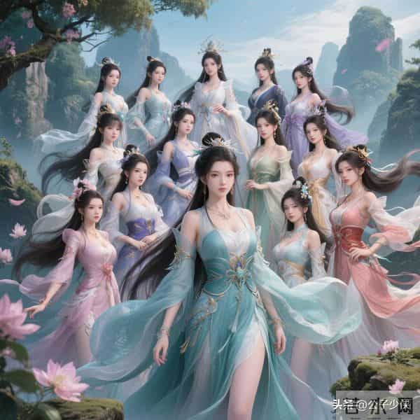 后宫小说《大道艳芳修》女主角全解析（配图）数量200+，车速飞快