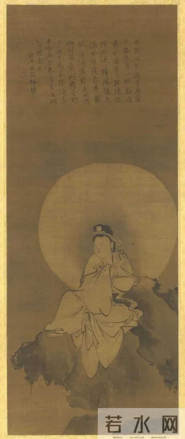 千江有水千江月，世界各大博物馆收藏的水月观音画像