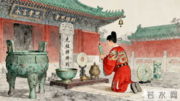 诵读《诗经》 D243 大雅·文王之什·下武 - 以德承天，以孝继业