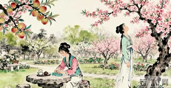 红楼同花异命06 - 桃花双生：袭人的柔是归处，晴雯的烈是宿命