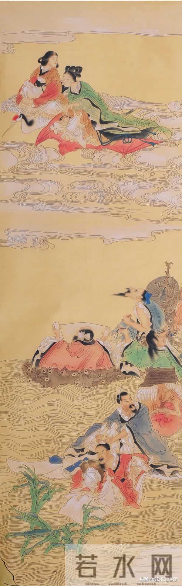 名画赏析 -《群仙祝寿图》