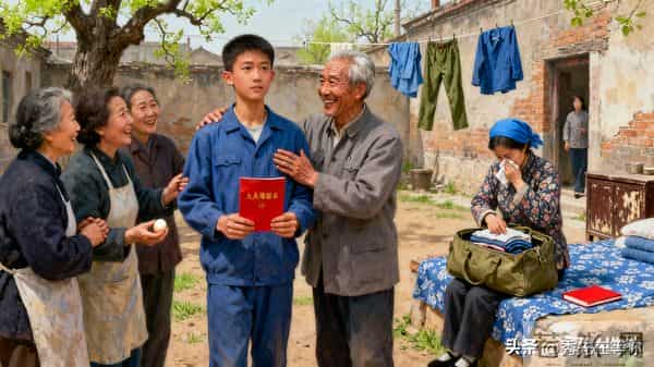 70年，我帮邻居寡妇挑水三年，她却在我参军前夜把我叫进了房。