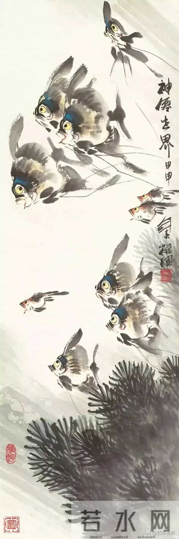 不愧是王雪涛的得意弟子，陈葆棣的花鸟差点儿撵上师父！