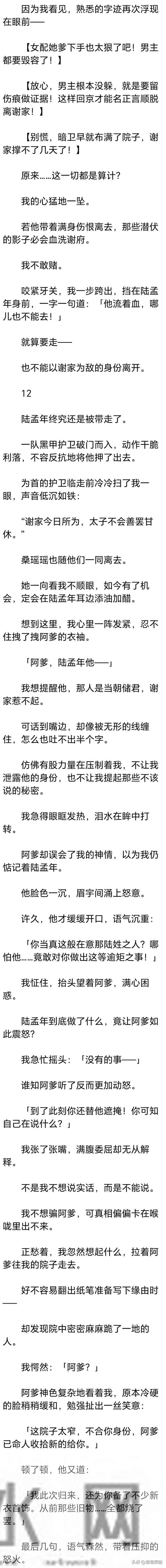 (完) 我曾以为等我及笄，我们便能成婚，直到我看见浮现在空中的字