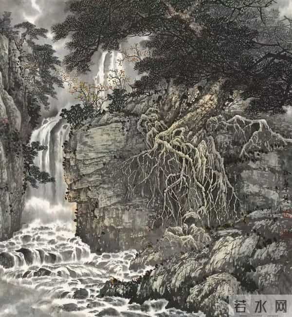 孙华英山水画作品欣赏