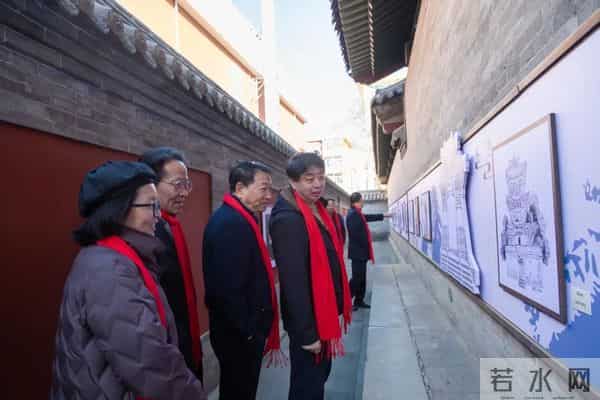文殊寺钢笔画展：黑白线条勾勒山西古韵，互动体验超丰富