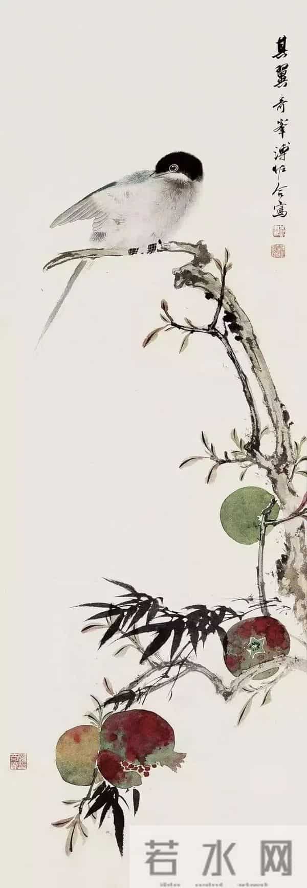 张其翼：笔下鸟鸣花开，近代花鸟画的天纵之才