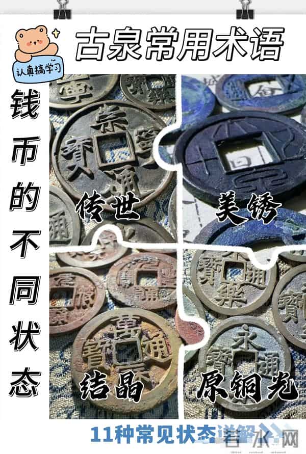 古钱币包浆与锈色全解析：11 种状态辨真伪，藏家必备指南